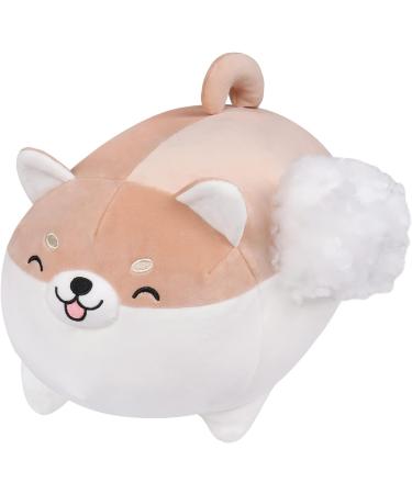 Auspicious Beginning Shiba Inu Plush Pillow Stuffed Animal Toy - Cute Kawaii Corgi Soft Doll for Women & Family - Valentine's Day Gift - 19.6 Brown - Buy Online on GoSupps.com