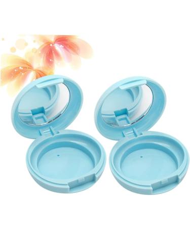 Beavorty 3 Sets 2pcs loose powder container without puff Empty powder container Compact filling empty box 6.1x6.1cmx3pcs Bluex3pcs - Buy Online on GoSupps.com