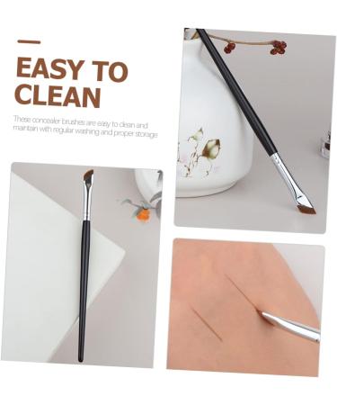 Housoutil Concealer Brush 6pcs Eyebrow Brush Makeup Brush Eyeliner Pencil Brow Brush Angled Cosmetic Brush Miss Flat Qingxian - Buy Online on GoSupps.com