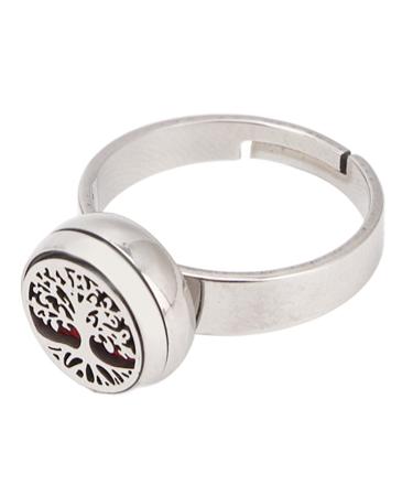 Diffusorringe for essential oils made of steel for women stainless steel rings for girls portable aesthetic jewelry aromatherapy diffusers gift oil ring body peeling (R36-3)