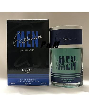 FASHION POUR HOMME BY LOMANI COLOGNE FOR MEN 3.3 OZ / 100 ML EAU DE TOILETTE SPRAY