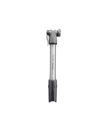 Topeak Pocket Rocket Master Blaster Bike Pump, Silver/Black, L x W x H 22.2 x 4.2 x 2.5 cm / 8.7 x 1.7 x 1.0