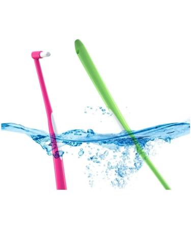 Ad-BCRBgen Orthodontic Interdental Brush - Soft Tooth Cleaning Tool for Adults | Radiating Green Small Head Toothbrush | Ideal Oral Care Solution - Buy Online on GoSupps.com