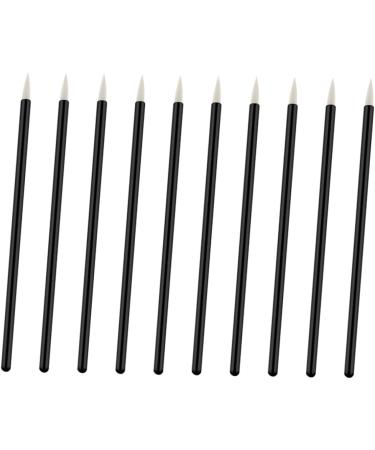Baluue 100pcs Cosmetics Brush Liquid Makeup Eyeliner Applicator Tool Eye Makeup Eyeliner Liquid Brush White 10X0.5X0.5cm White - Buy Online on GoSupps.com