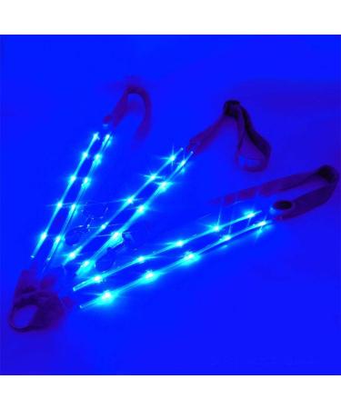 SGerste LED harness LED chest harness Horse harness with LED light Spot light Horse harness Horse chest strap for dark environment Outdoor And Equestrian (Blue) - Buy Online on GoSupps.com