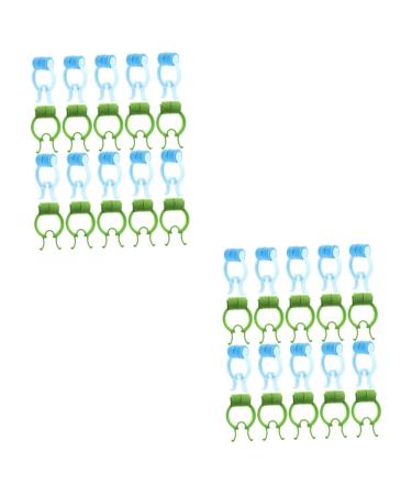 FRCOLOR 40 Pcs Nose Correction Clip Nosebleeds Stoppers Nose Accessory Nose Bleeding Stopper Nose Clip Home Nosebleeds Stop Clips Fixing Nose Pincher Nasal Clip Portable Nose Stopper Assorted Colorx2pcs 6.5X4CMx2pcs