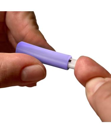 Clarity Diagnostics Pressure Activated Safety Lancets 21 Gauge (Box of 100) - Safe & Effective Blood Sampling Tool - Buy Online on GoSupps.com