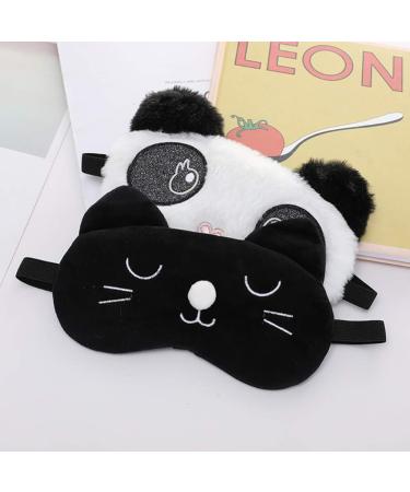 Buy Healifty Panda Sleep Mask - Travel Blindfold for Adults | Lightweight Eye Shade Goggles for Men & Women - Buy Online on GoSupps.com
