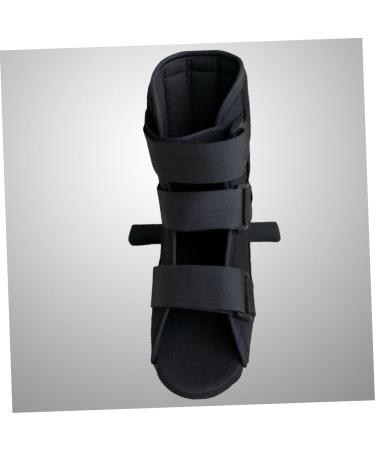 Foot Brace Support - Ankle Stabiliser Boot for Sprains | Child L Black Ankle Brace & Fixed Shoes for Ultimate Support - Buy Online on GoSupps.com