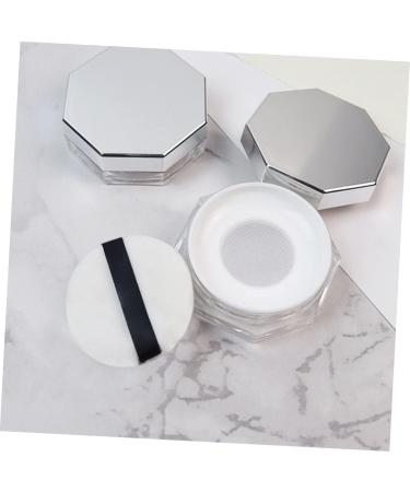 PACKOVE 2 Sets Octagonal Loose Powder Box Loose Powder Containers Makeup Case Cosmetic Rack Portable - Buy Online on GoSupps.com