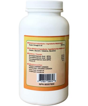 Gree Rows Super Omega3 (Seal Oil) 258 Softgels - Buy Online on GoSupps.com