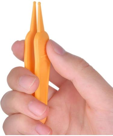 HugeDE 6 Pcs Baby Ear Nose Nasal Tweezers - Infant Nose Cleaning Tweezer Set - Buy Online on GoSupps.com