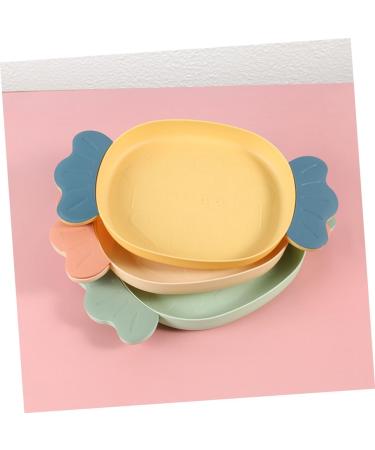 Alipis 3pcs Dried Fruit Plate Food Tray Home Decor Serving Bowl Plastic Cupcake Tray Candy Desktop Disk - Buy Online on GoSupps.com