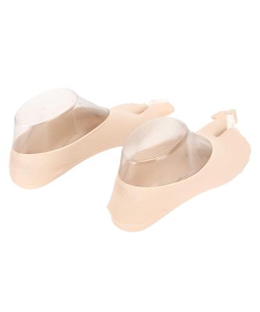 ANGGREK Hallux Valgus Relief Socks - Bunion Relief | Toe Separator Socks for Women - Soft, Elastic, Breathable | Valgus Corrector for Work - Skin Color - Buy Online on GoSupps.com