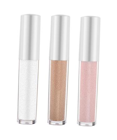 PLAFOPE 3pcs Polarized Monochrome Eyeshadow Makeup Product Women Eyewshadow Asian Makeup Eye Makeup Plastic
