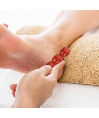 MipCase Reflex Zone Massage Tools - 2 Piece Wooden Stick Set for Foot Hand & Body Therapy | Traditional Thai Massage Essentials - Buy Online on GoSupps.com