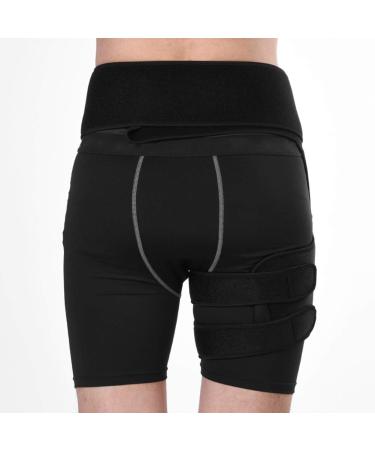 Pilipane Thigh Brace Support - Adjustable Unisex Muscle Wrap for Hamstring & Quad | Best for Sports & Injury Recovery - Buy Online on GoSupps.com