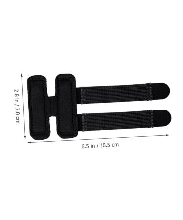 FRCOLOR Finger Strap Hand Brace Support Carpal Splint & Metacarpal Support for Mallet Finger Travel-Friendly Shoulder Protector Black (16.5x7x0.4cm - Buy Online on GoSupps.com