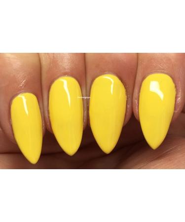 Bluesky Gel Nail Polish YELLOW CALINDA - BRIGHT YELLOW Spring Summer Color Nail UV LED Soak Off 10ml - Buy Online on GoSupps.com