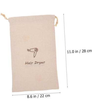 WHAMVOX Duffle Bag for Travel Hair Dryers Hair Blow Dryer Hair Dryer Bag Drawstring Bag Portable Burlap Bag - Buy Online on GoSupps.com