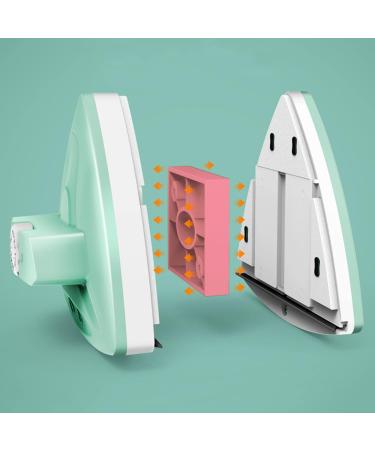 Window Cleaner Magnetic Double Sided Window Glass Cleaner 5-Files Adjustable Thickness Home Magnets Wiper Cleaning Brush Tools for Double Glazed Window Thickness (Green) - Buy Online on GoSupps.com