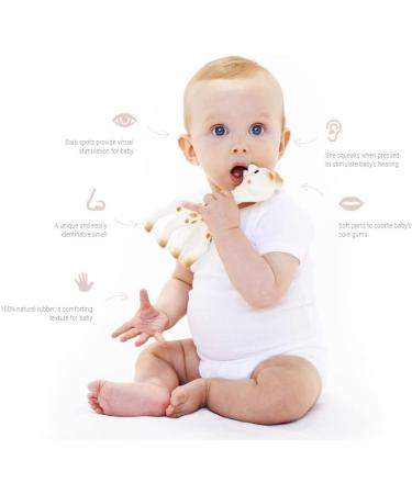 Sophie la Girafe So Pure Teether Cream and brown - Buy Online on GoSupps.com