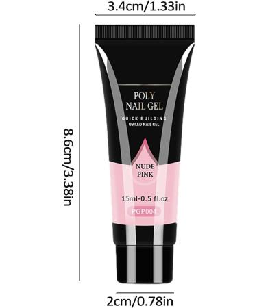 Nail Tip Extension Gel Glue - UV Nail Glue Nail Extension Nail Gel Professional Easy to Use Long-Lasting Art Nail Glue for Salon Easy DIY at Home for Natural Wobblo Pgp004 - Buy Online on GoSupps.com
