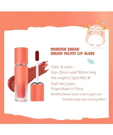 rongweiwang 25g Matte Lipstick Waterproof Long Lasting Travel Handbag Lip Gloss Nonstick Cup Makeup Accessories Girlfriend Gifts Type 5 - Buy Online on GoSupps.com