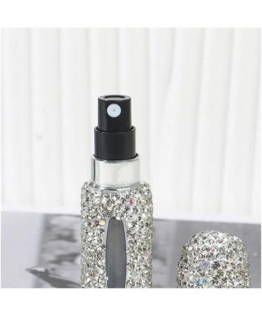 5ml Mini Perfume Refill Bottle - Travel-Friendly Pink Glitter Spray for Makeup & Perfumery - Buy Online on GoSupps.com