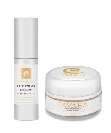 Organic Anti Aging Daily Moisturizer Cream and Anti Aging Eye Cream