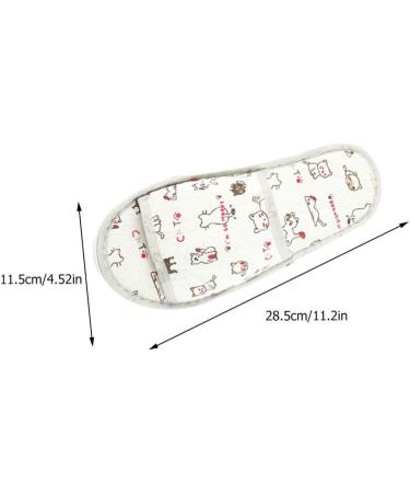 Buy Heallily Disposable House Shoes for Couples - Slipproof Hotel Slippers & Travel Sandals - Comfort & Convenience - Buy Online on GoSupps.com