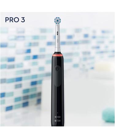 Oral-B Pro 3 3000 Sensitive Clean Electric Toothbrush - 3 Cleaning Modes 360 Pressure Control for Optimal Dental Care - Buy Now - Buy Online on GoSupps.com