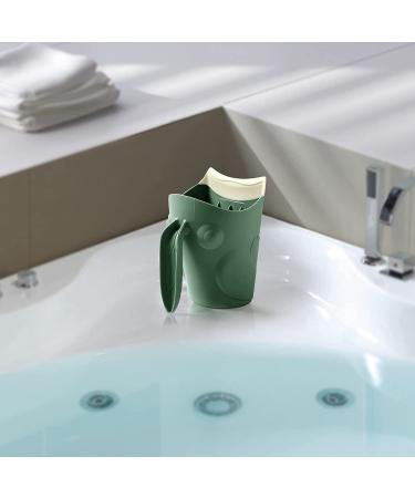 Storchenbeck Hairwash Cup for Babies & Toddlers - Frog Shape Bathing Cup for Hair Washing Protection (Green) - Buy Online on GoSupps.com