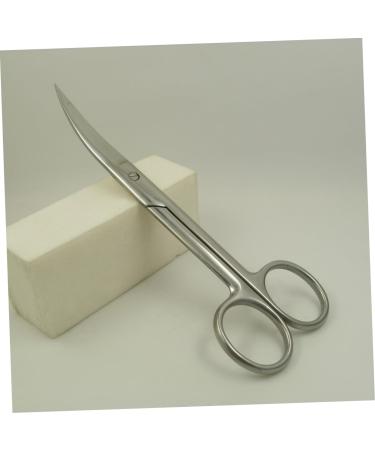 Curved Stainless Scissors for Makeup & Eyebrow Precision | International Shipping Available - Buy Online on GoSupps.com