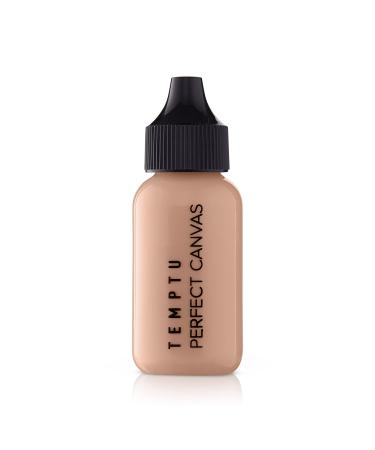 TEMPTU Perfect Canvas Airbrush Foundation: Anti-Aging  Long-Wear Makeup  Buildable Coverage | For Hydrated & Healthy Skin | Semi Matte  Natural Finish 1N Porcelain