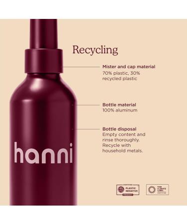 HANNI Water Balm Hydrating Body Mist, Moisturizer Spray with Hyaluronic Acid for All Skin Types, Lotion Replacement, 200 mL / 6.76 fl oz - Buy Online on GoSupps.com