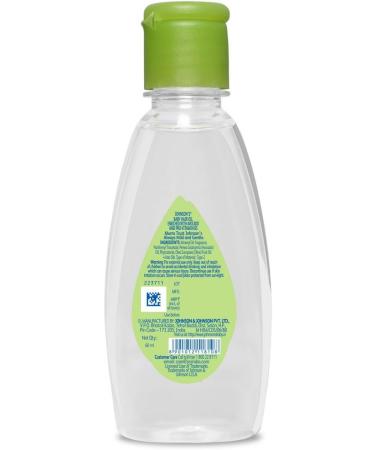 2-Pack Johnson's Baby Hair Oil Avocado & Pro-vitamin B5 60ml x 2 - Non-Greasy, Soft & Mild - Buy Online on GoSupps.com