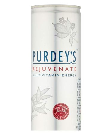 BRITVIC SOFT DRINKS LTD Purdeys Rejuvenate Natural Energy 250ml