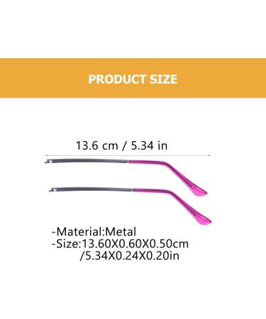 Buy Iplusmile 1 Pair Replacement Temples - Quality Skeleton Eyewear Accessories for All Frames - Buy Online on GoSupps.com
