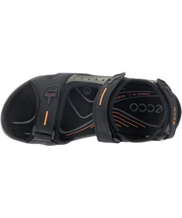 ECCO Men's Yucatan Sandal 43 EU - Stylish Black Outdoor Footwear for Comfortable Travel - Buy Online on GoSupps.com