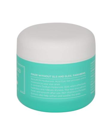 BeauKON Hyaluronic Acid Soothing Eye Gel with Pumpkin Extract - Hydrating Eye Cream for Dryness and Puffiness (1.7 Oz) - Buy Online on GoSupps.com