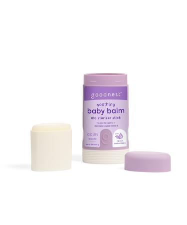 Goodnest Lavender Baby Balm Nourishing Balm Stick with 6 Natural Moisturizers to Soothe Dry Sensitive & Delicate Baby Skin at Home & On the Go Hypoallergenic Balm in Refillable Silicone Case