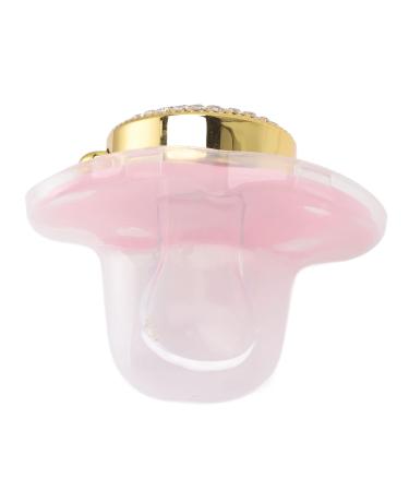 Shop Ritoeasyports Pink Heart-Shaped Rhinestone Infant Pacifier - Soft Baby Nipple for Milk Powder Feeding - International Shipping Available - Buy Online on GoSupps.com