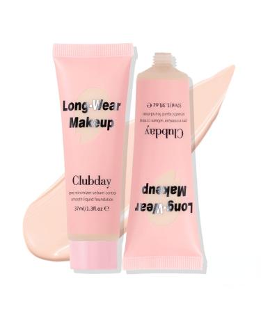 INTEROOKIE Natural Matte Makeup-Holding Concealer Foundation Sweat-Proof & Long-Lasting Oil Control Flawless Radiant Skin (2)