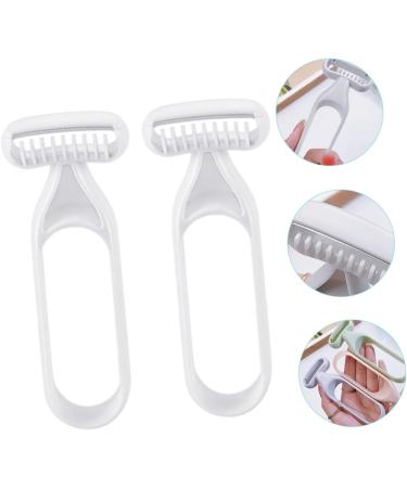 FRCOLOR 2pi ces Rasoir pour Jambes Aisselles Tondeuse pour Corps Portable pilateur pour Femmes 13x5cm Gris - Buy Online on GoSupps.com
