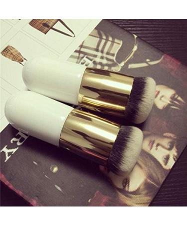 Flat Top Foundation Brush Large Face Brush for Liquid Cream Powder Rose Gold Cosmetic Cream Makeup Brushes Professional - Buy Online on GoSupps.com