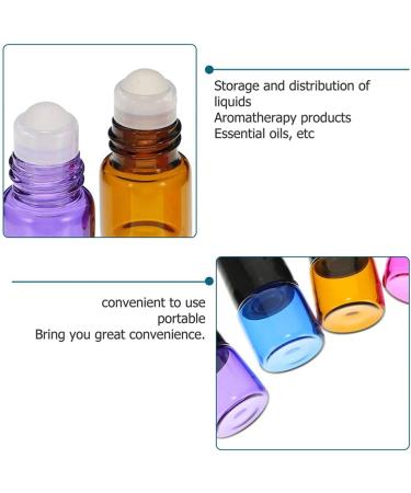Beaupretty Terrarium Essential Oil Roller Bottles - 16PCs Mini 3ml Glass Containers for Travel & Probes - Buy Online on GoSupps.com