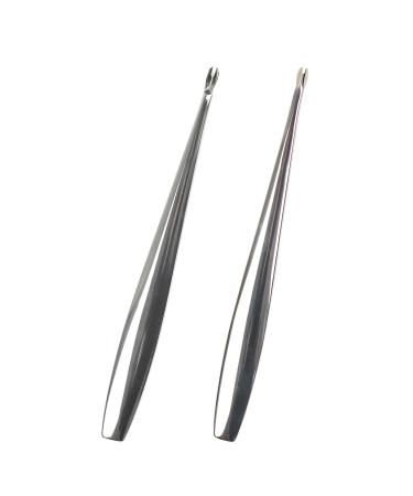 Premium Stainless Steel Cuticle Trimmer & Pusher - Dead Skin Remover Tool for Manicures & Pedicures | International Shipping - Buy Online on GoSupps.com