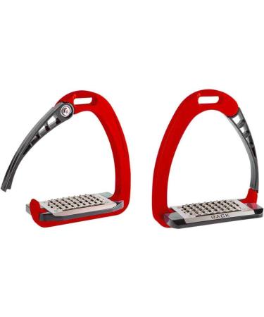 Buy Acavallo Busse Stirrups Arena ALUPRO Red - Premium International Shipping | Enhance Your Riding Experience - Buy Online on GoSupps.com