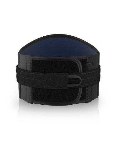 Professional LO PLUS Lumbar Support Belt | Sciatica & Herniated Disc Relief | Black X-Large Lower Back Support for Scoliosis & Pain Relief - Buy Online on GoSupps.com